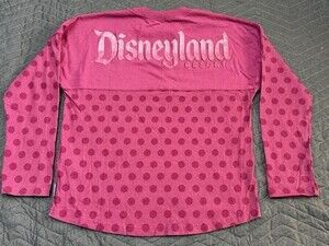 Disneyland Resort Spirit Jersey Youth XL (14) Pink Mickey Mouse Polka Dot